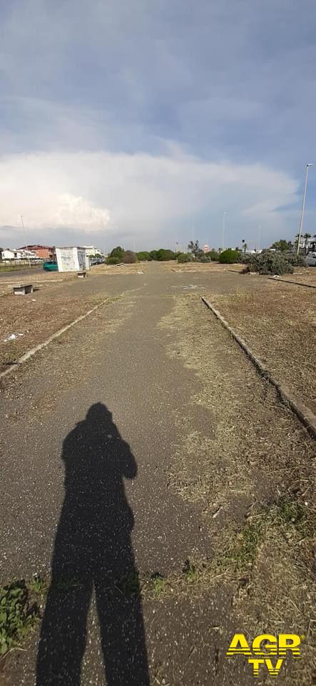 Cosa sarebbe successo se la pista ciclabile di Ostia fosse sorta nell'area verde davanti al Lungomare Lutazio Catulo?