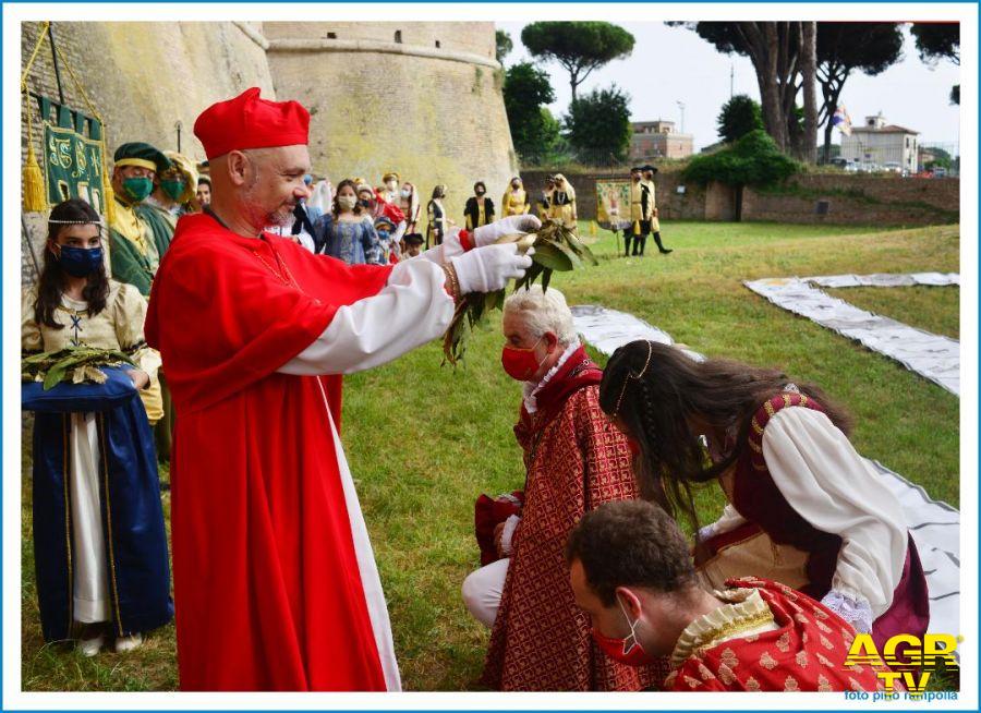 palio ostia antica papa Giulio II palio ostia antica papa Giulio II