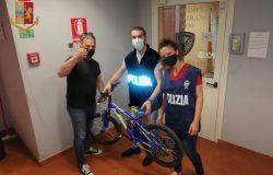 la bici trovata