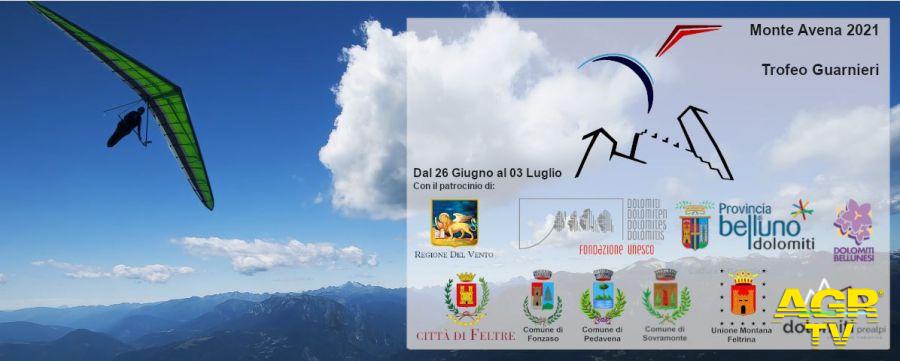 Volo in deltaplano e parapendio dal Monte Bianco al Friuli