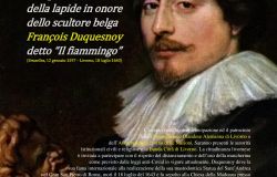 Livorno, Domenica 18 luglio alle ore 12.15 in via della Madonna, lo scoprimento di una lapide per il grande scultore François Duquesnoy