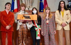 La musica di Roma...ai Maneskin la Lupa Capitolina