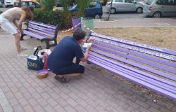 Ostia, piazza della gentilezza, la storia di un'amicizia e la riscoperta del fair play