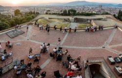 Firenze. Ferragosto al Forte Belvedere