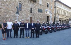 Firenze. Sulle strade 12 nuove moto della Polizia Municipale