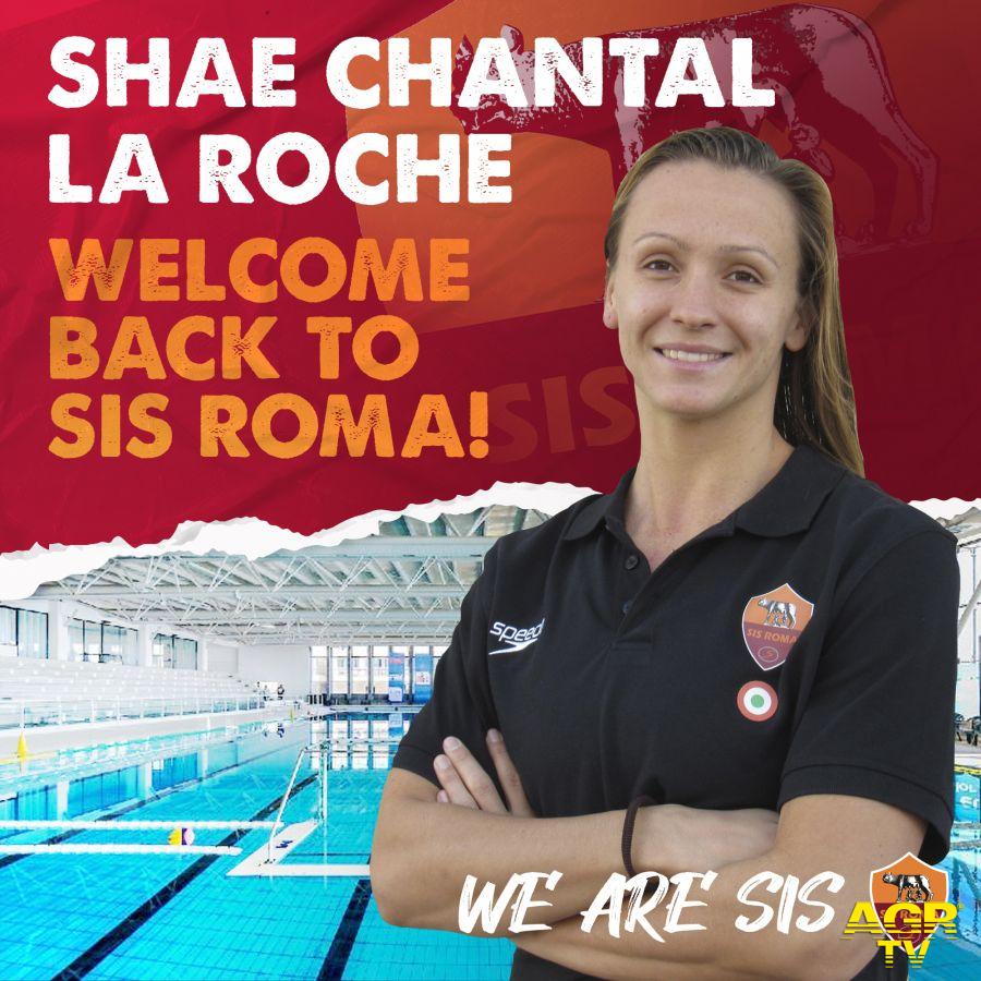 Pallanuoto femminile, ultimo colpo di mercato per la Sis Roma: arriva Shae Chantal La Roche