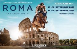 Roma, capitale mondiale dell'equitazione, ospita al Circo Massimo il Longines Global Champions Tour