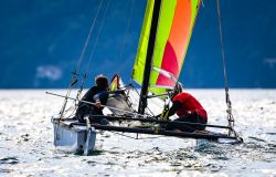vela campionati giovanili lago di Como in doppio