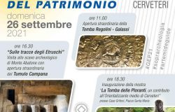 Giornate Europee del Patrimonio: aperture straordinarie della Tomba Regolini – Galassi, del Tumulo Capanna e di una nuova mostra a Case Grifoni