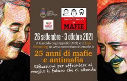 A Gazoldo degli Ippoliti (Mn) dal 26 settembre al 3 ottobre 2021, al via “Raccontiamoci le mafie”