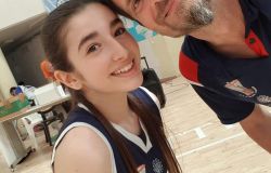 Sara e papà Paolo Vargetto