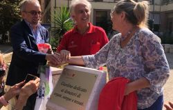 Ostia, nasce la piazza dedicata ai donatori di sangue, organi e tessuti