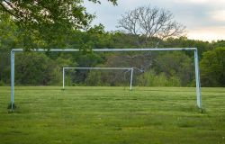 campo di calcio porte