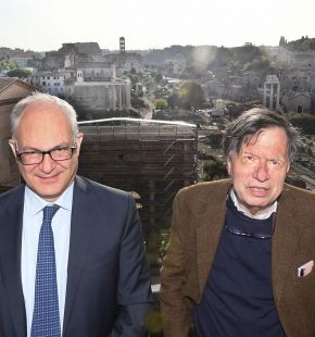 Roma, il sindaco Roberto Gualtieri incontra in Campidoglio il Nobel Giorgio Parisi Roma, il sindaco Roberto Gualtieri incontra in Campidoglio il Nobel Giorgio Parisi