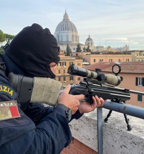 Roma, esercitazione antiterrorismo, test per la tutela dell'ambasciata di Israele