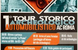 tour storico archeologico ACI Roma Locandina