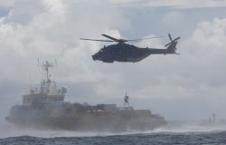Golfo di Guinea, esercitazione della Marina Militare antipirateria