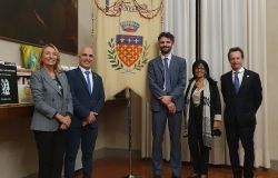 L'Ambasciatore d'Israele Dror Eydar in visita a Prato