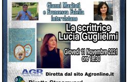 Francesca Faiella e Gianni Maritati Intervistano la scrittrice Lucia Guglielmi