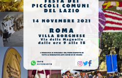 Festa dei Piccoli Comuni del Lazio, 14 novembre a Villa Borghese