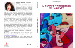 Il tempo è un'invenzione della mente, l'ultimo libro di Manuela Minelli