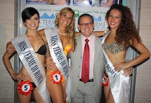 Elette le reginette delle Terme di Roma