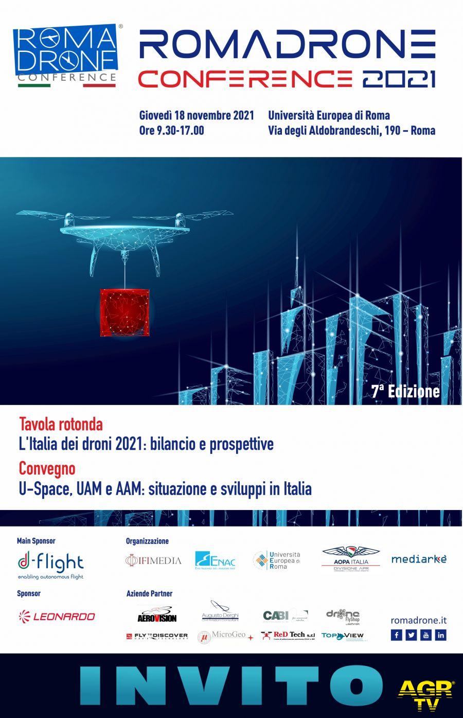 Roma drone conference locandina