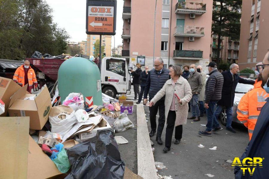Il sindaco Gualtieri: Roma più pulita...ma resta ancora molto da fare
