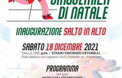 Fiumicino, per Natale grande festa dell'atletica, in programma: Staffettone, 5 mila ed inaugurazione del salto in alto