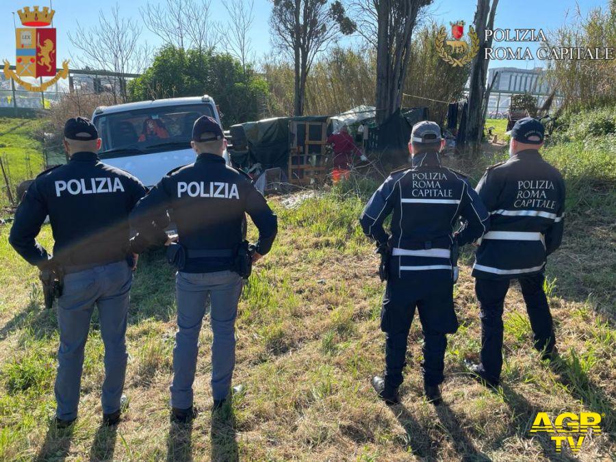 Roma. Parco del Pineto: operazione Polizia Locale e Polizia di Stato