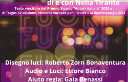 Fuori....monologo teatrale scritto, diretto ed interpretato da Nella Tirante