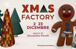 Xmas Factory, in mostra le sculture natalizie pop di Alessandra Pirelli