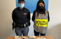 Lasciava un pitbull a guardia della cocaina, in manette un pusher albanese