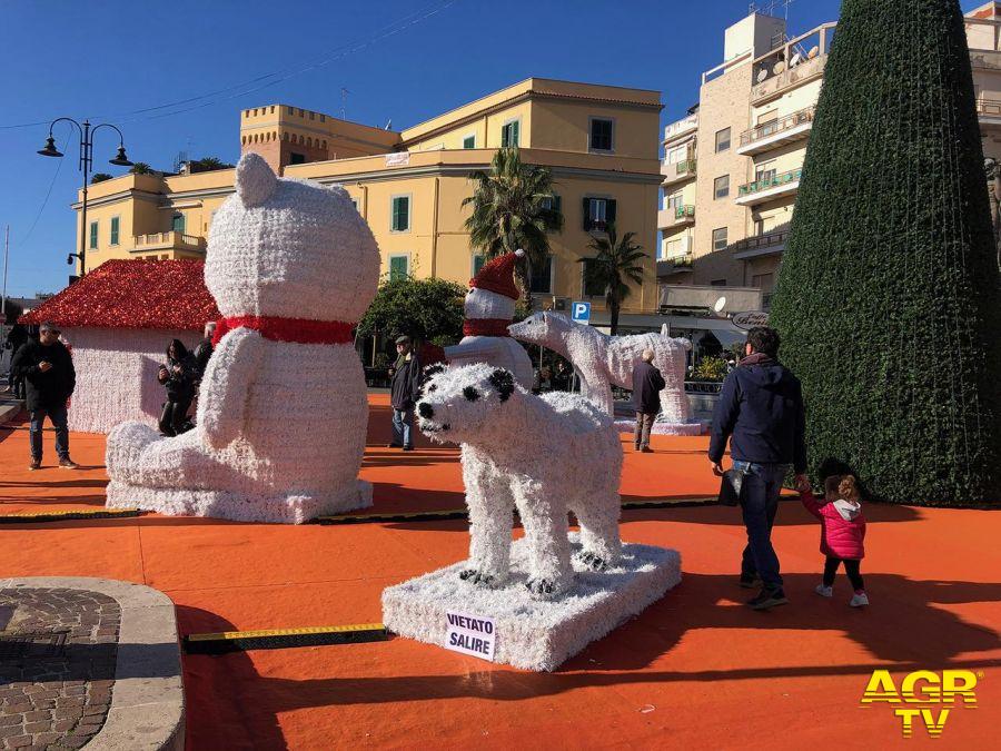 addobbi natalizi villaggio Natale