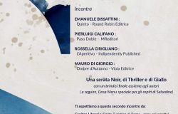 Venerdì 17 dicembre, al porto approda Salsedine, rassegna culturale all'insegna del noir