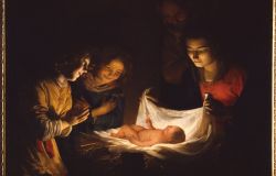 La Natività di Gesù in un capolavoro senza tempo di Gerard Van Honthorst