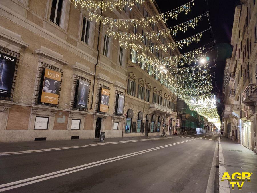 Piazza Venezia e Via del Corso ore 05.30