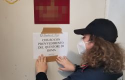 Polizia chiusura locale