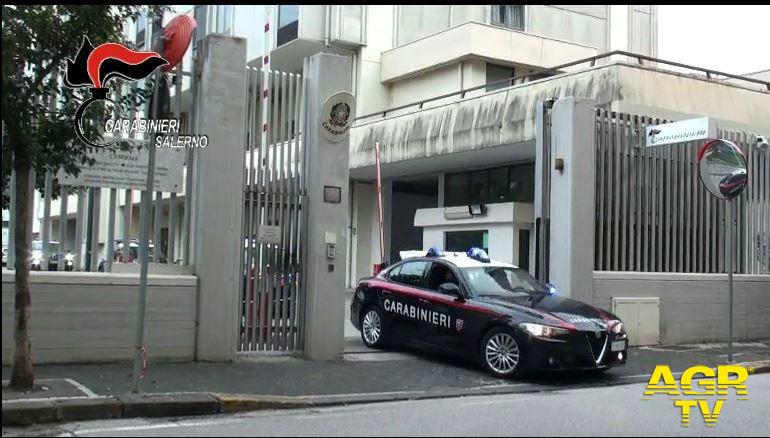 Salerno, maxi operazione dei Carabinieri, 35 arresti e sequestro di beni per 74mila euro