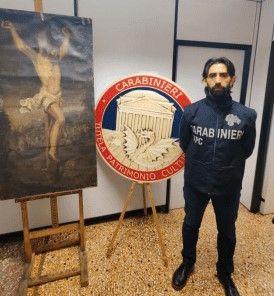 carabinieri dipinto recuperato