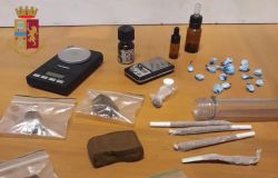 polizia san lorenzo droga rinvenuta