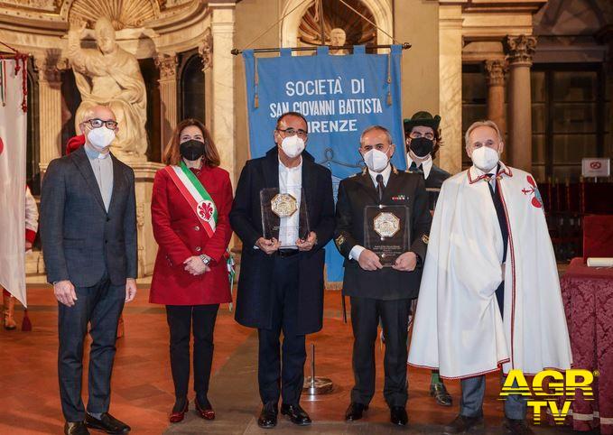 Comune di Firenze I premi “Bel San Giovanni” a Carlo Conti e al Comando Vigili del Fuoco di Firenze
