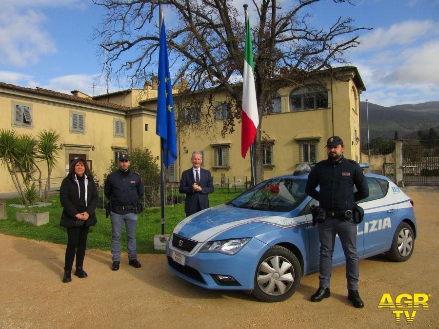 Questura di Firenze Il Questore della Provincia di Firenze Maurizio Auriemma in visita al Commissariato della Polizia di Stato di Sesto Fiorentino