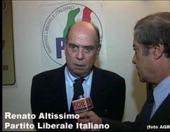 Renato Altissimo - Partito Liberale Italiano