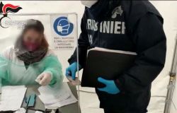 I Carabinieri dei Nas chiudono 21 punti prelievo per i tamponi rapidi
