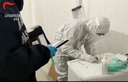 I Carabinieri dei Nas chiudono 21 punti prelievo per i tamponi rapidi