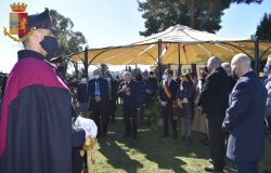 La cerimonia rievocativa del sacrificio del commissario Palatucci