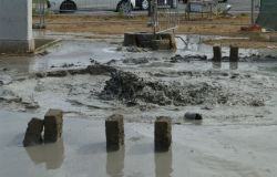 Fiumicino, il geyser dimenticato