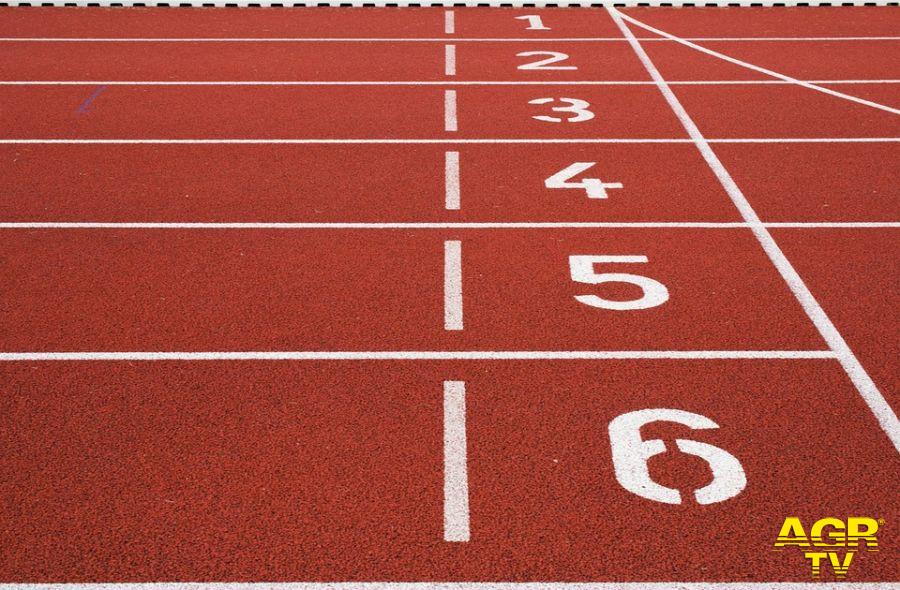 atletica linea di partenza