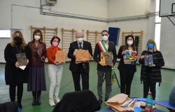 Pomezia, Raggi di futuro la scuola si fa arte